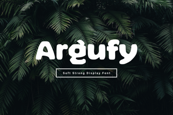 Argufy: The Vintage Display Font for Organic Design