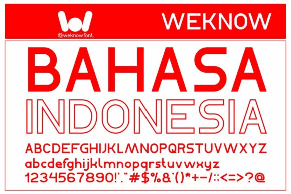 Bahasa Indonesia: Simbol Visual yang Berani dan Dinamis untuk Kriator Konten
