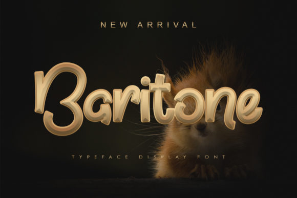 Baritone: A Modern Display Font for Bold Branding