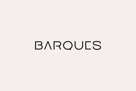Barques: The Minimalist Typeface for Smart, Cool Design