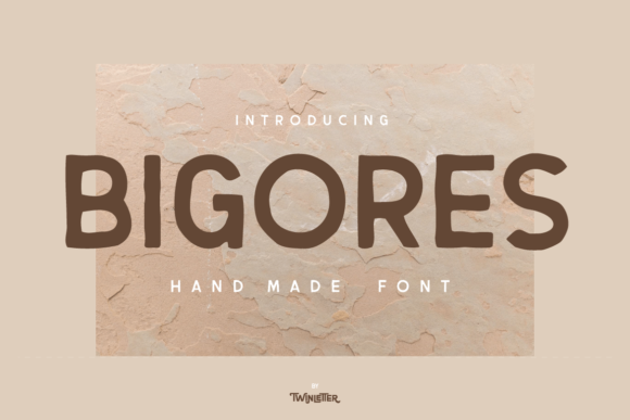 Bigores: A Bold Vintage Display Font for Standout Design