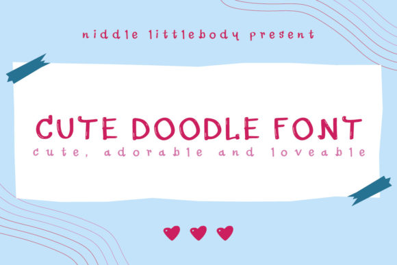 Cute Doodle: Integrating Playful Typography into Professional and Personal Design Workflows
