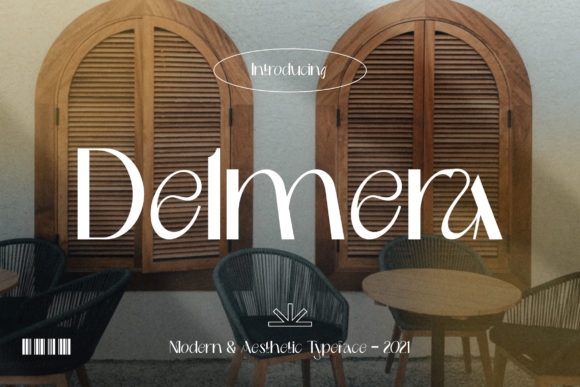 Delmera: Elevating Visual Communication with Minimalist Wavy Design