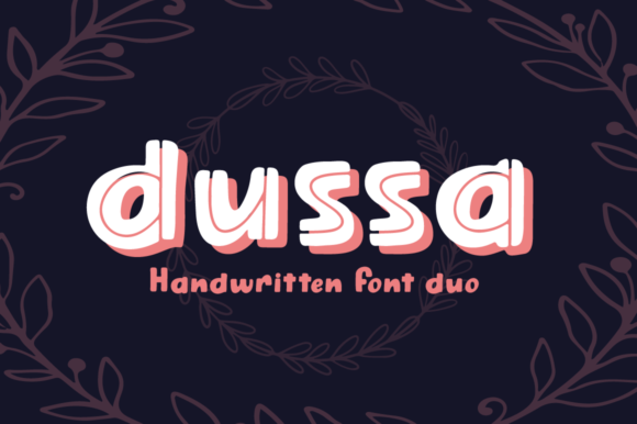Dussa: The Playful Powerhouse for Bold Typography