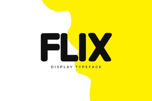 Flix Font Review: A Modern Display Typeface for Clean, Bold Design