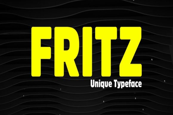 Fritz: The Retro Minimalist Typeface for Modern Branding