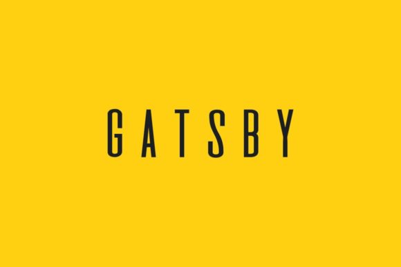 Gatsby: The Minimal Display Font for Standout Design