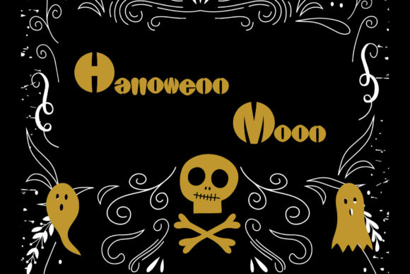 Halloween Moon: Elevating Seasonal Design with Modern Typography