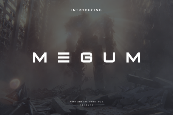 Megum Font: Elevating Design with Sci-Fi Horror Elegance