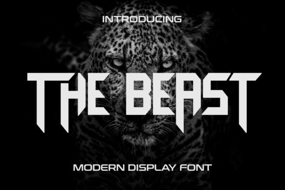 The Beast: A Bold Display Font for High-Impact Design