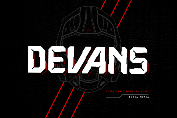 The Impact of Devans: A Futuristic Display Font for Modern Design