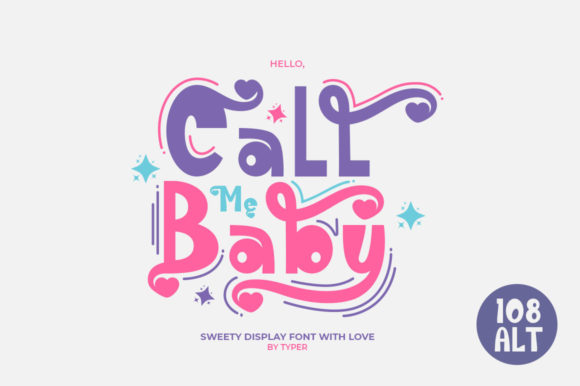 Why 'Call Me Baby' Is the Quirky Typography Choice Defining Modern Digital Branding